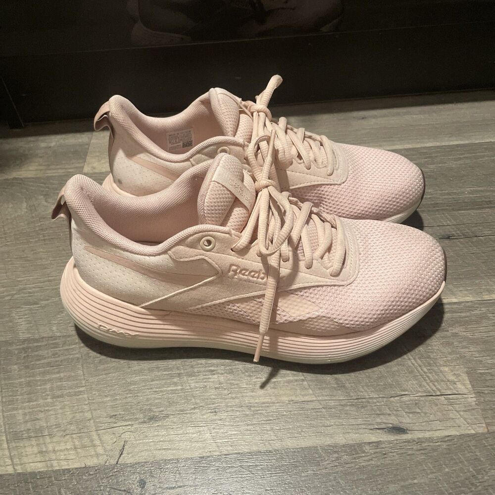 Reebok DMX Comfort+ Light Pink Mesh Athletic Walking Shoes Women’s Size 8.5
